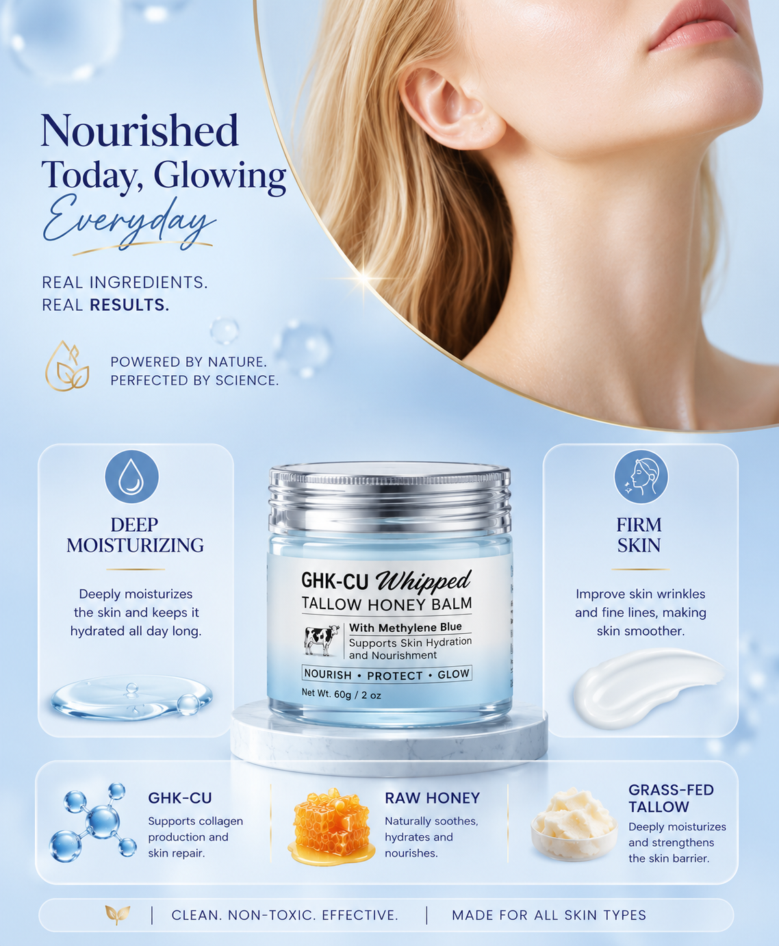 Whipped Tallow Peptide Cream