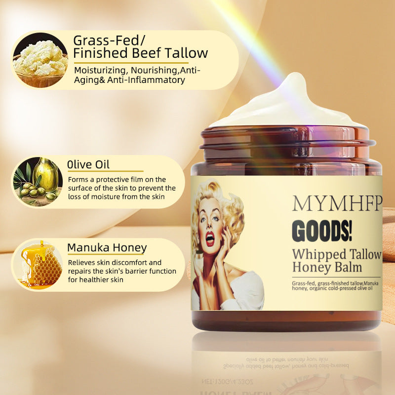 Whipped Tallow & Manuka Honey Moisturizer