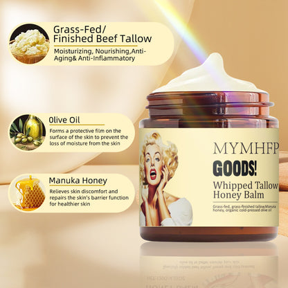 Whipped Tallow & Manuka Honey Moisturizer