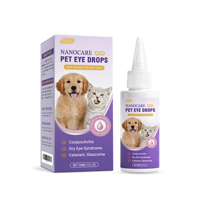 Pet Eye Drops Gently Care For Cats And Dogs.