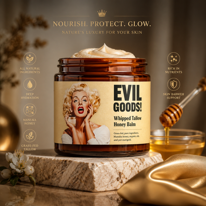 Whipped Tallow & Manuka Honey Moisturizer