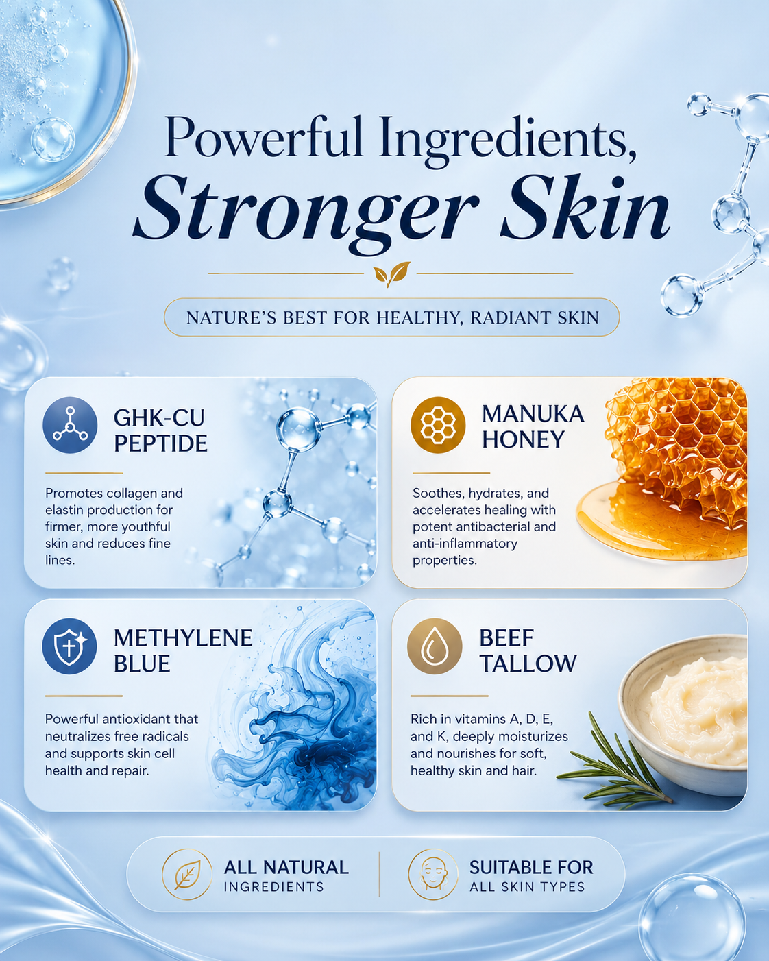 Whipped Tallow Peptide Cream